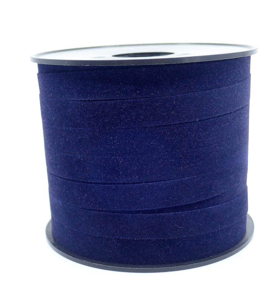 GAVEBÅND MØRKEBLÅ VELOUR 10 MM X 20 M