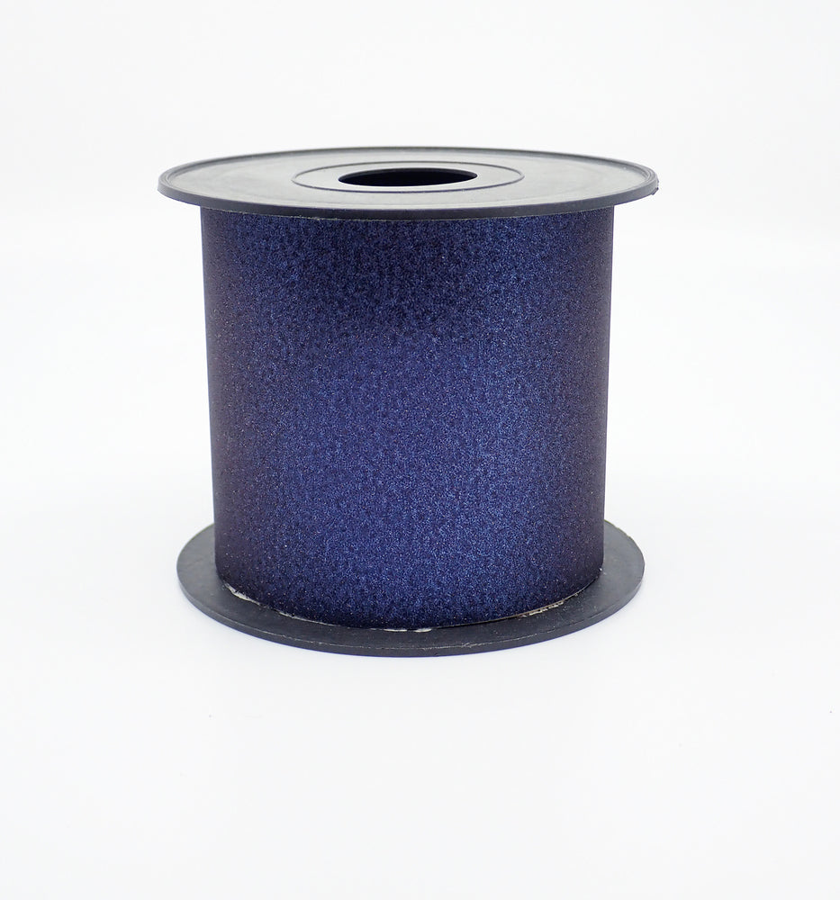 GAVEBÅND MØRKEBLÅ GLITTER 10 MM X 50 M