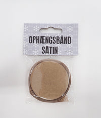 OPHÆNGBÅND SATIN GULD 2 M X 0,75CM