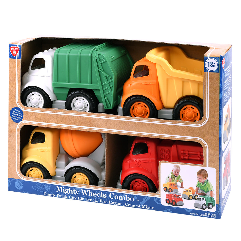 Play mighty wheels combo pack
