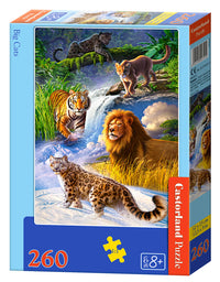 Castor puslespil store kattedyr 260 brikker