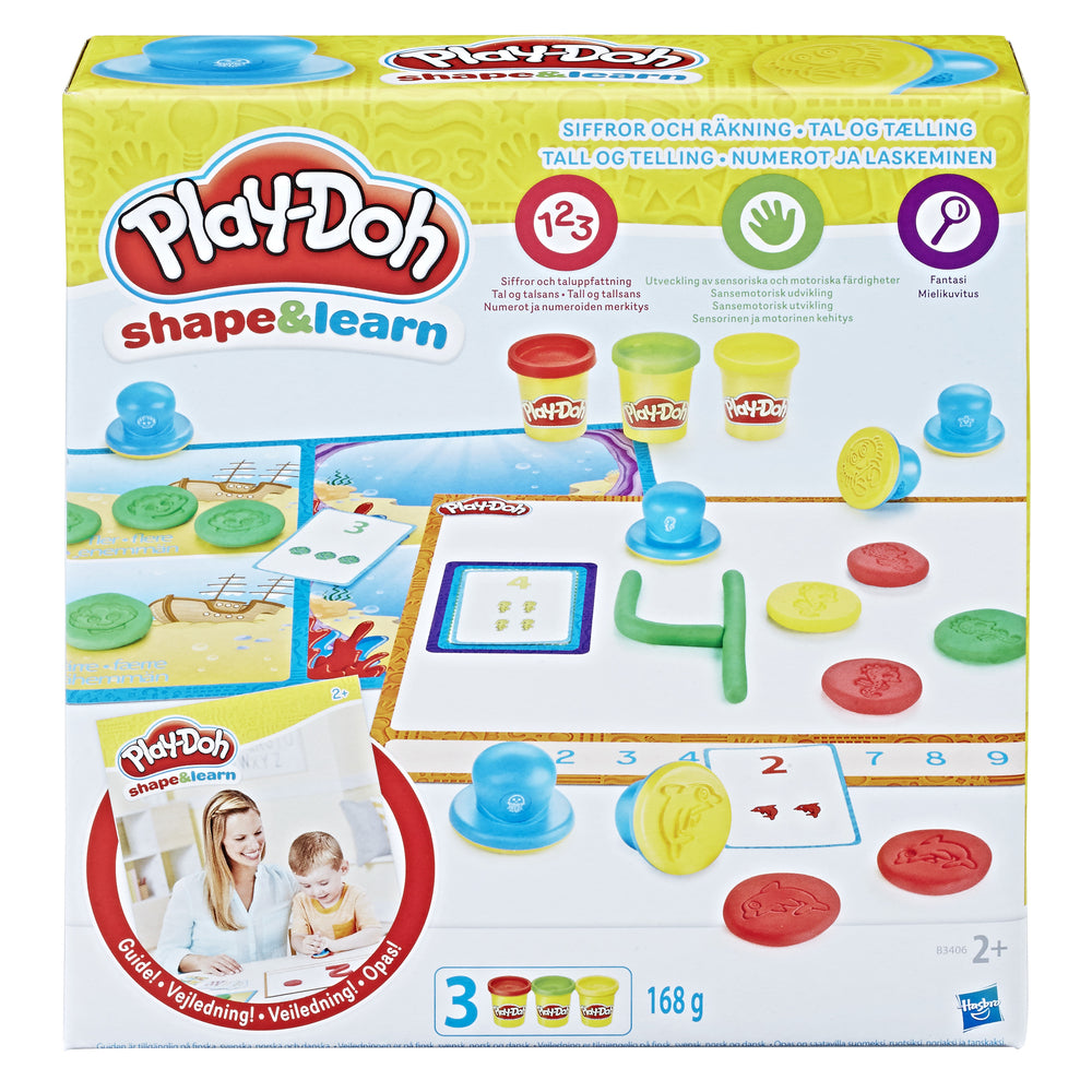 Play-doh numbers and counting