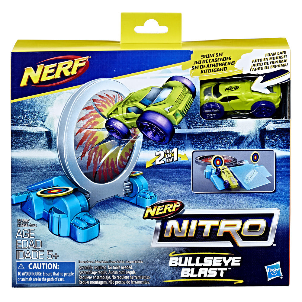 NERF NITRO DOUBLE ACTION STUNT FOAM CAR ASS