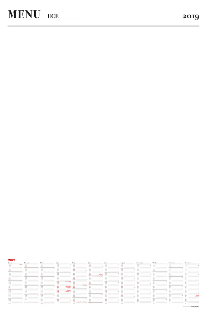WHITEBOARD MENU 2019 MAYLAND