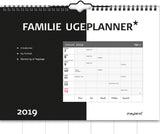 VÆGKALENDER UGE A4  2019 MAYLAND