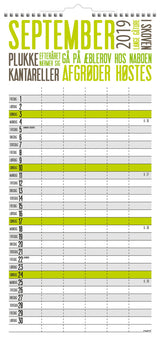 FAMILIEKALENDER TREND  2019 MAYLAND