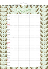 FAMILIEKALENDER GRAFISK  2019 MAYLAND