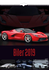 VÆGKALENDER BILER  2019 MAYLAND