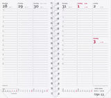 WEEK PLANNER KUNSTSKIND SORT 2019 MAYLAND