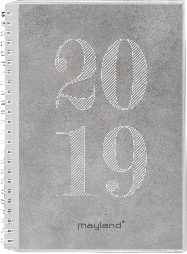A5 UGEKALENDER PP 4 ILLU.  2019 MAYLAND