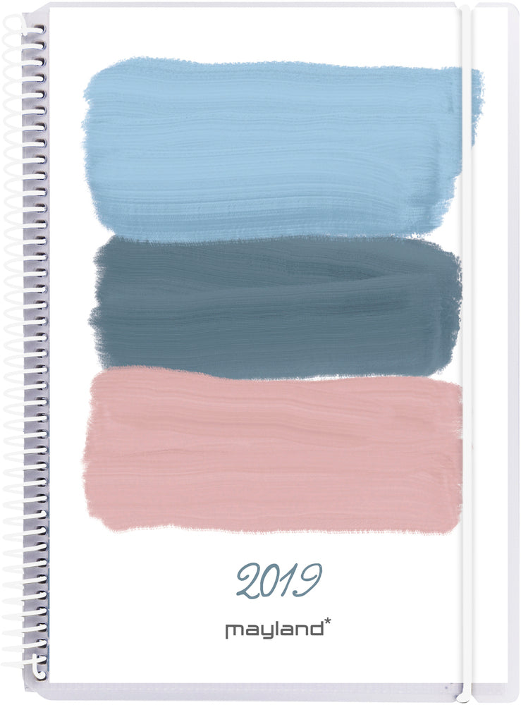 A5 UGEKALENDER 4 ILLU.  2019 MAYLAND