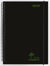 ECOLINE A6 UGEKALENDER SORT  2019 MAYLAND