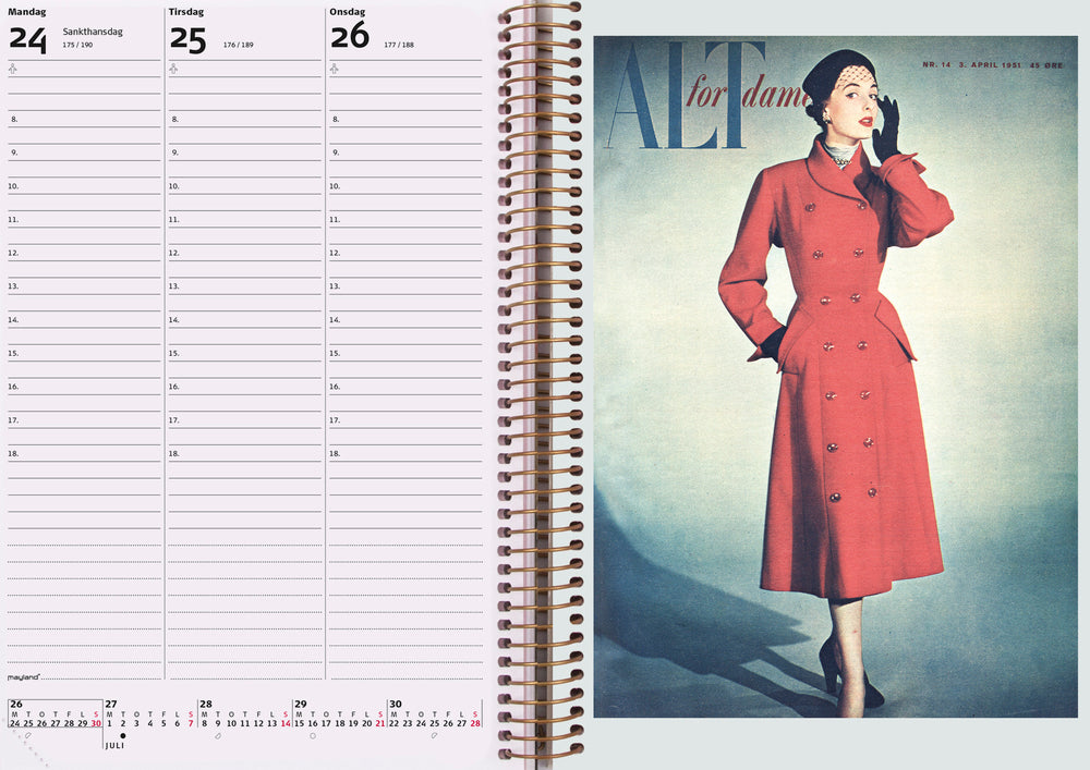 KALENDER UGE ALT FOR DAMERNE  2019 MAYLAND