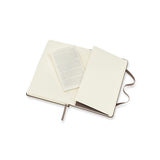 Notesbog Moleskine pocket brun m/192 blanke ark hard cover
