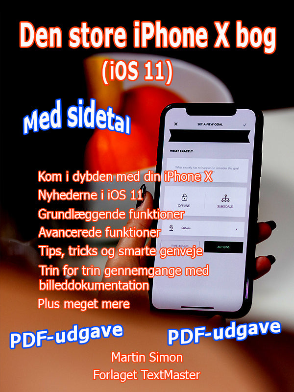 Den store iPhone X bog (iOS 11)