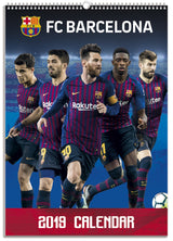 VÆGKALENDER 2019 FC BARCELONA