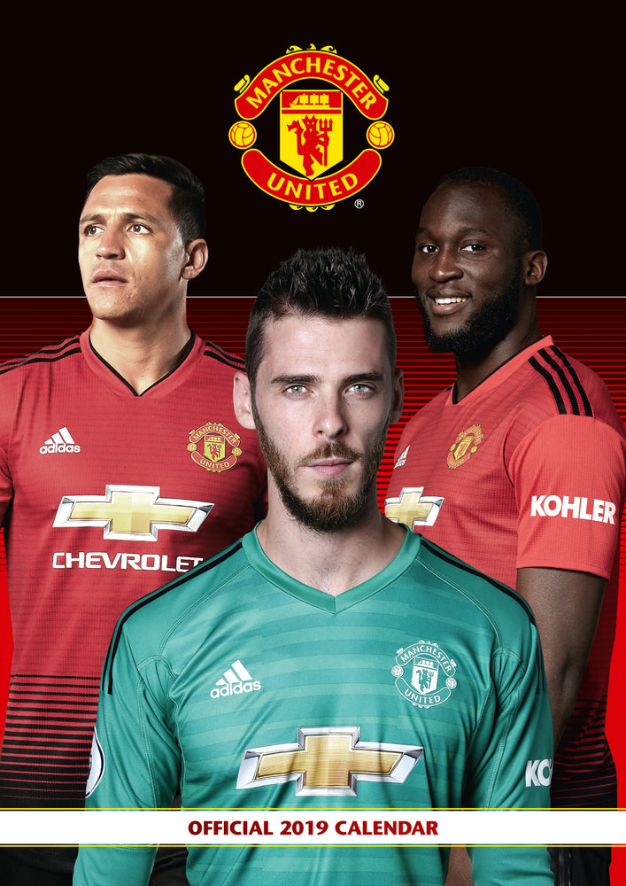 VÆGKALENDER 2019 MANCHESTER UNITED