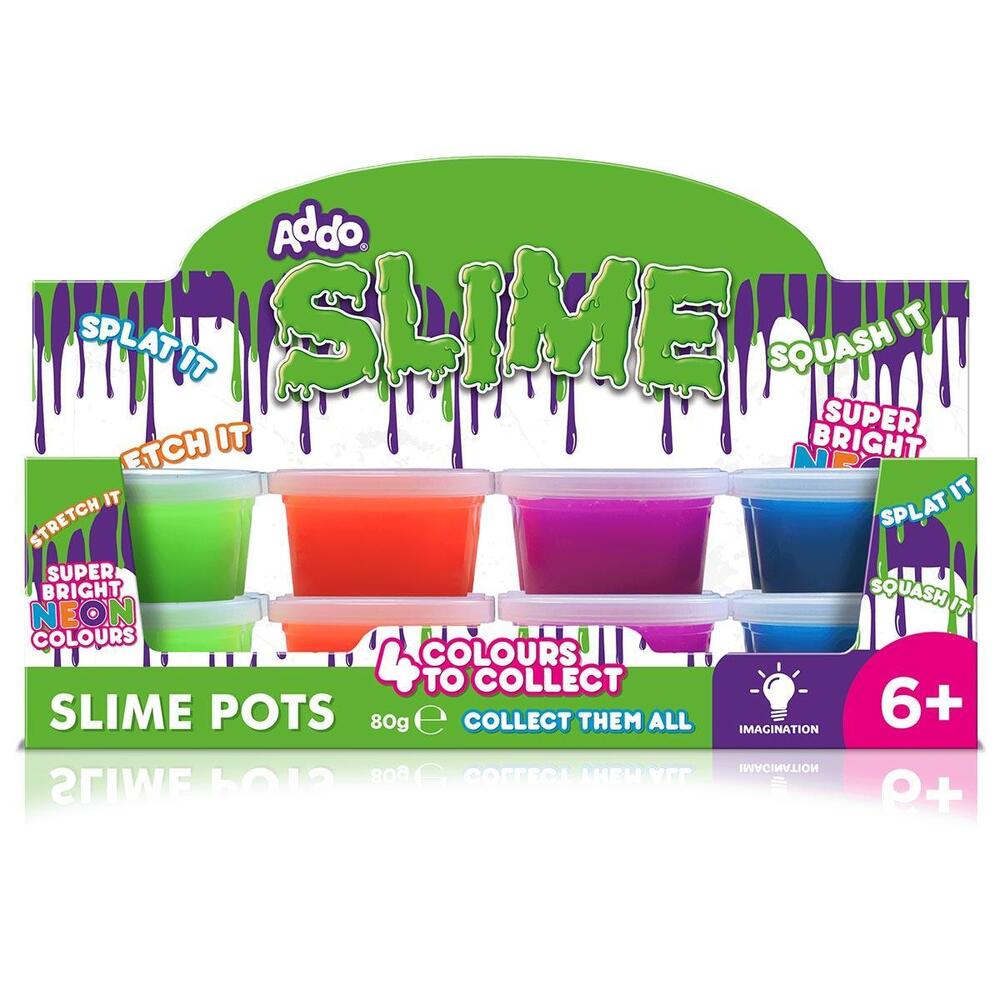 Addo Slime Pot 80 g asst