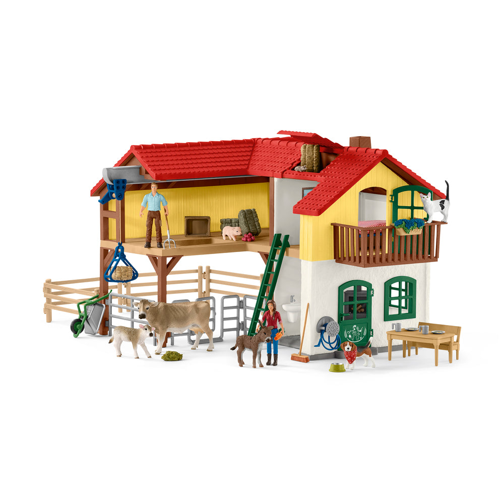 Schleich large farm house