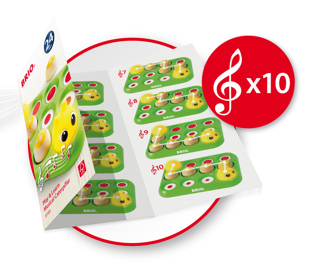 BRIO 30189 Musikalsk larve