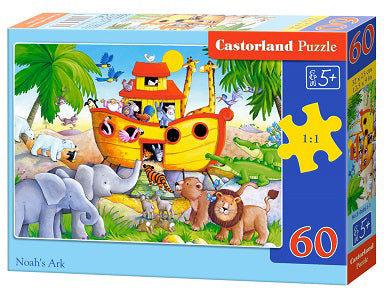 Castor puslespil noa's ark 60 brikker