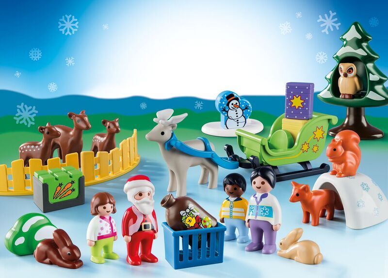 9391 1.2.3 JULEKALENDER CHRISTMAS IN THE FOREST