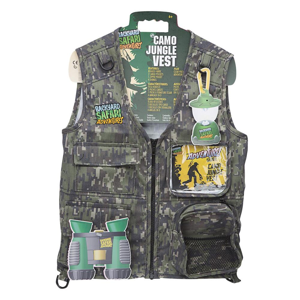 Cargo vest, camouflage