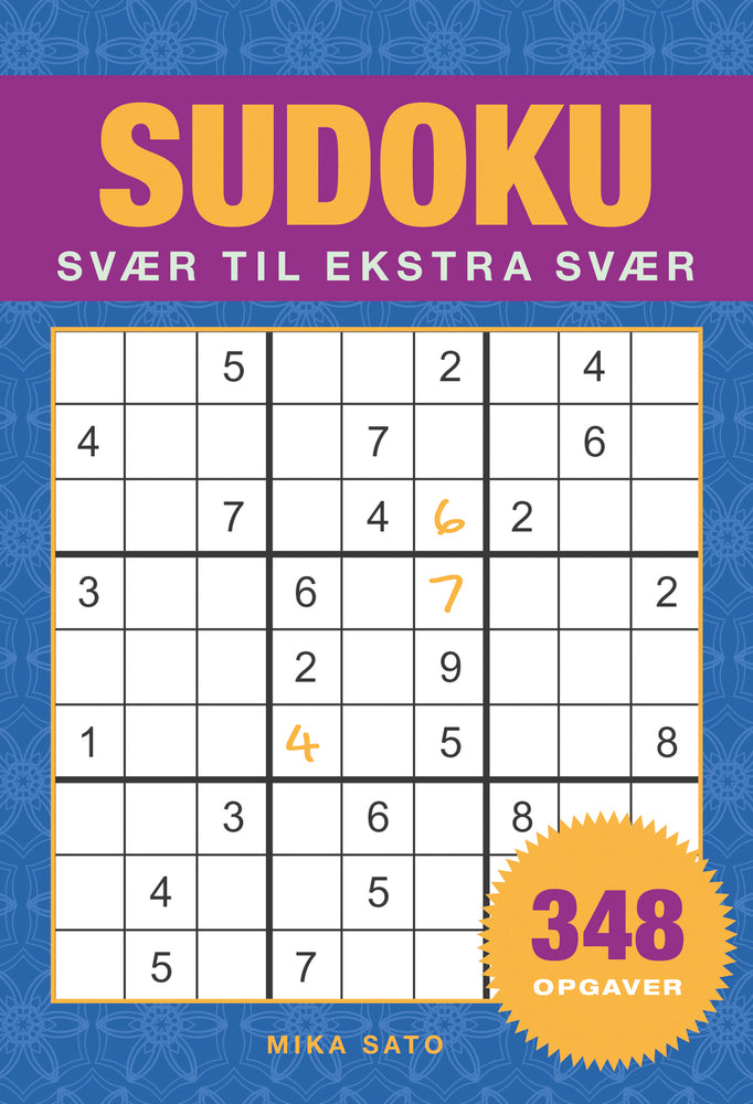 SUDOKU SVÆR - EKSTRA SVÆR