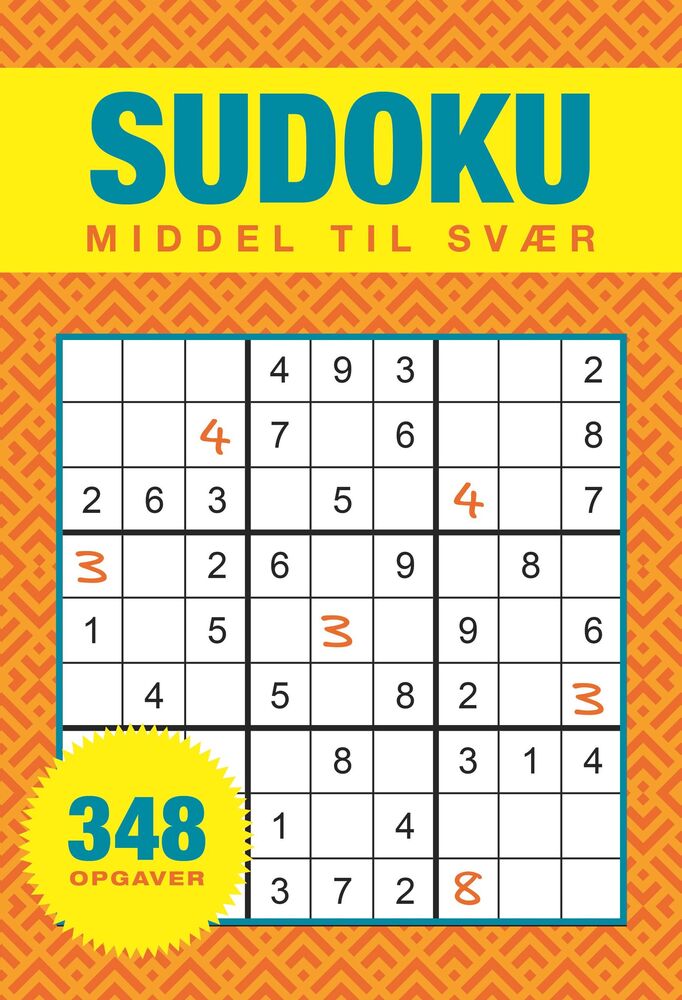 SUDOKU MIDDEL - SVÆR