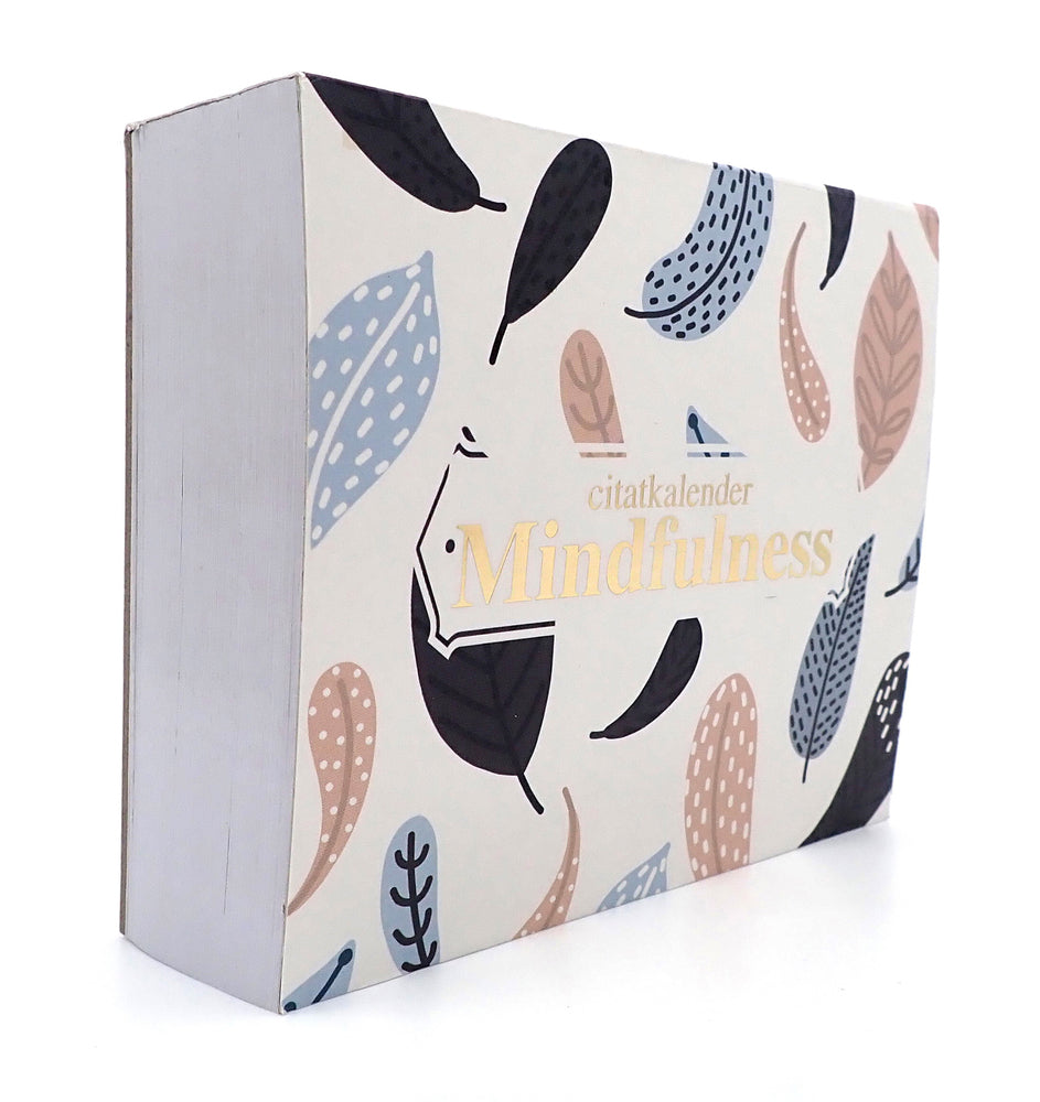 CITATKALENDER FARVET MINDFULNESS 365 DAGE