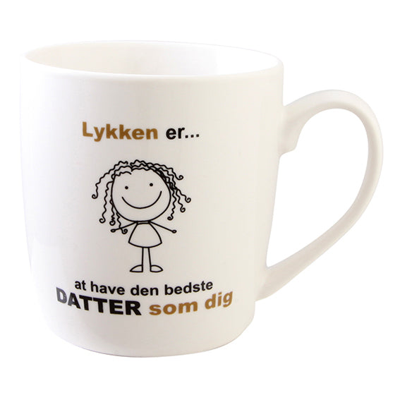 KRUS DATTER LYKKEN ER NEWBONE HVID