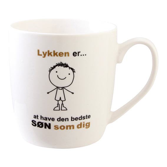 KRUS SØN LYKKEN ER NEWBONE HVID