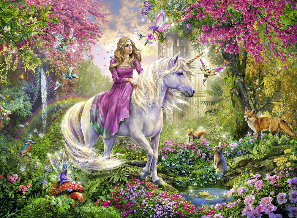 Puslespil magical ride 100 brikker
