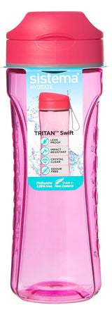 Drikkeflaske pink 600 ml