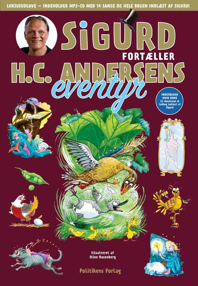 Sigurd fortæller H.C. Andersens eventyr - Guldudgave