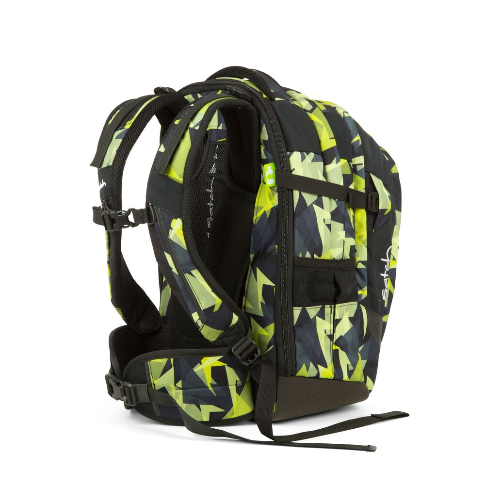 Skoletaske Satch match gravity jungle