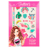 TOPModel tatoveringer metallic