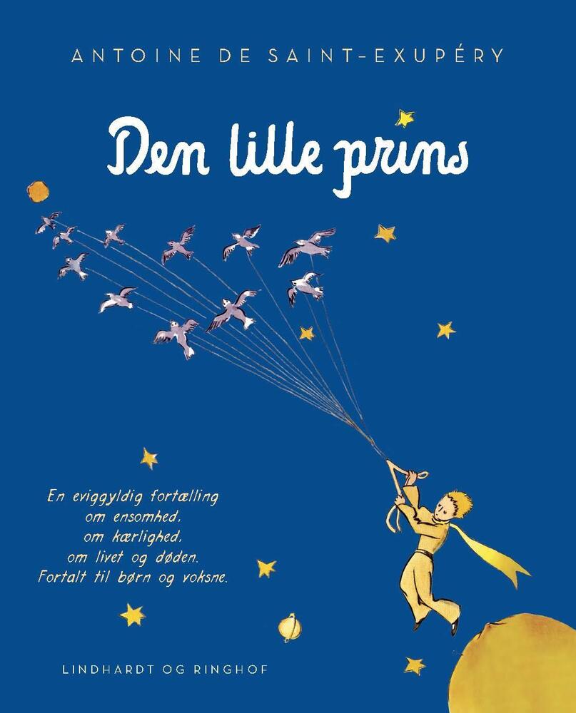 Den lille prins, mørkeblå paperback