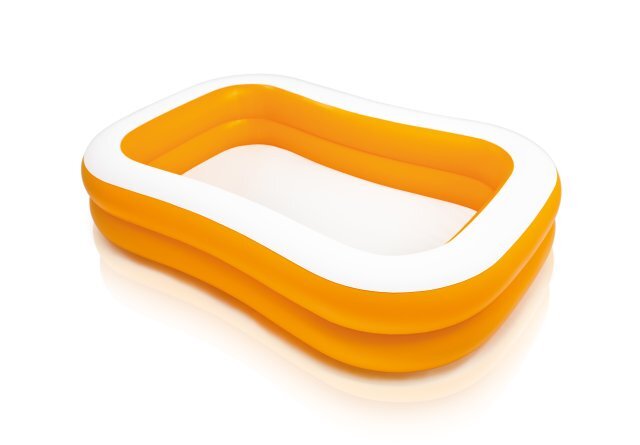 Orange familiepool 600 l