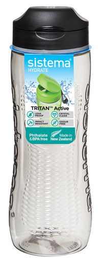 Drikkeflaske sort 800 ml