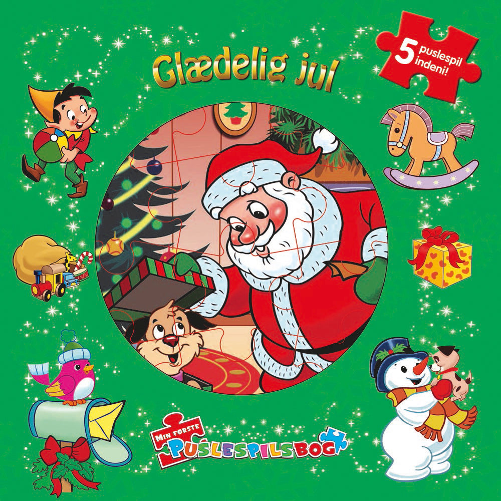 MIN PUSLESPILBOG GLÆDELIG JUL