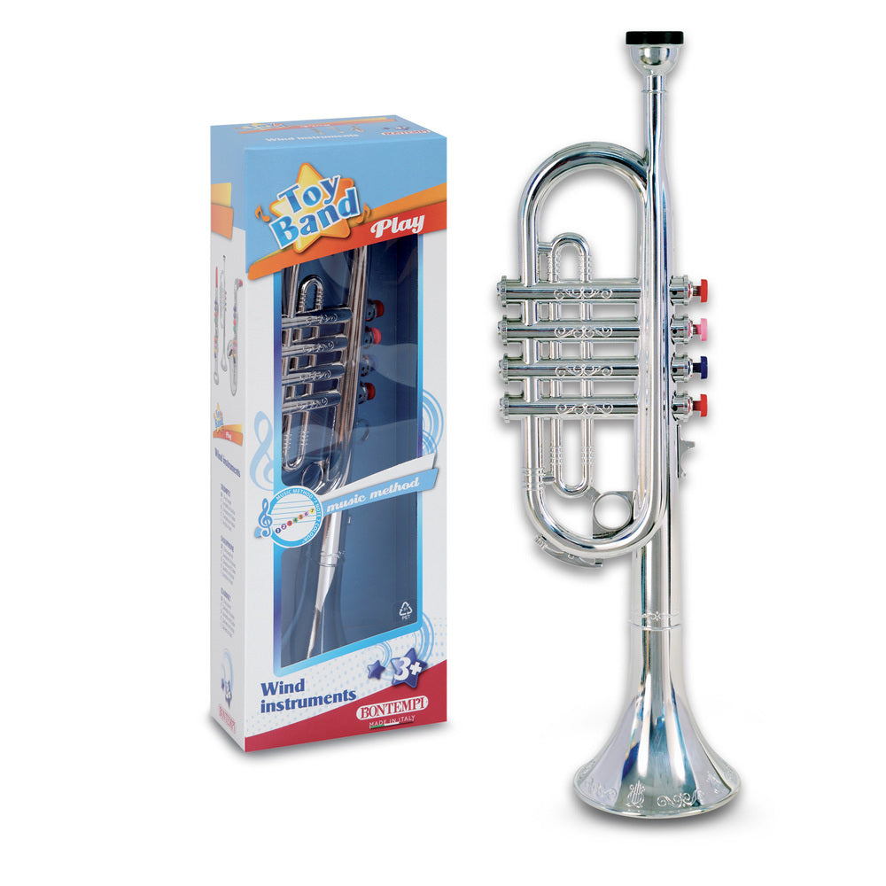 Trompet sølv 41 cm