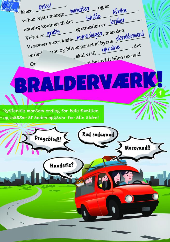 Sjov på rejsen, farver
