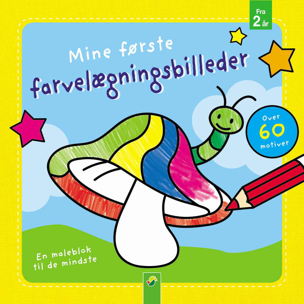 Mine første farvelægningsbilleder