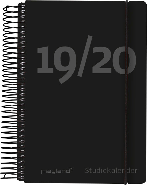 STUDIEKALENDER MAY. 19/20 MINI 1 DAG BLACK
