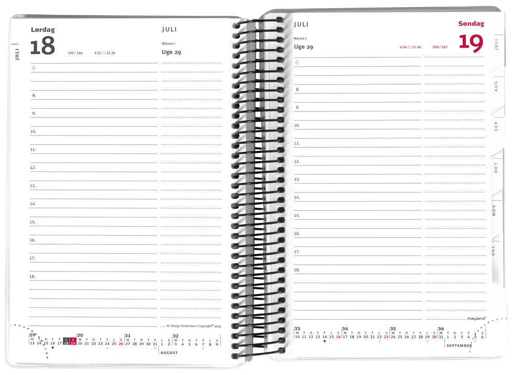 Mayland studiekalender may. 19/20 stor 1 dag 4i1