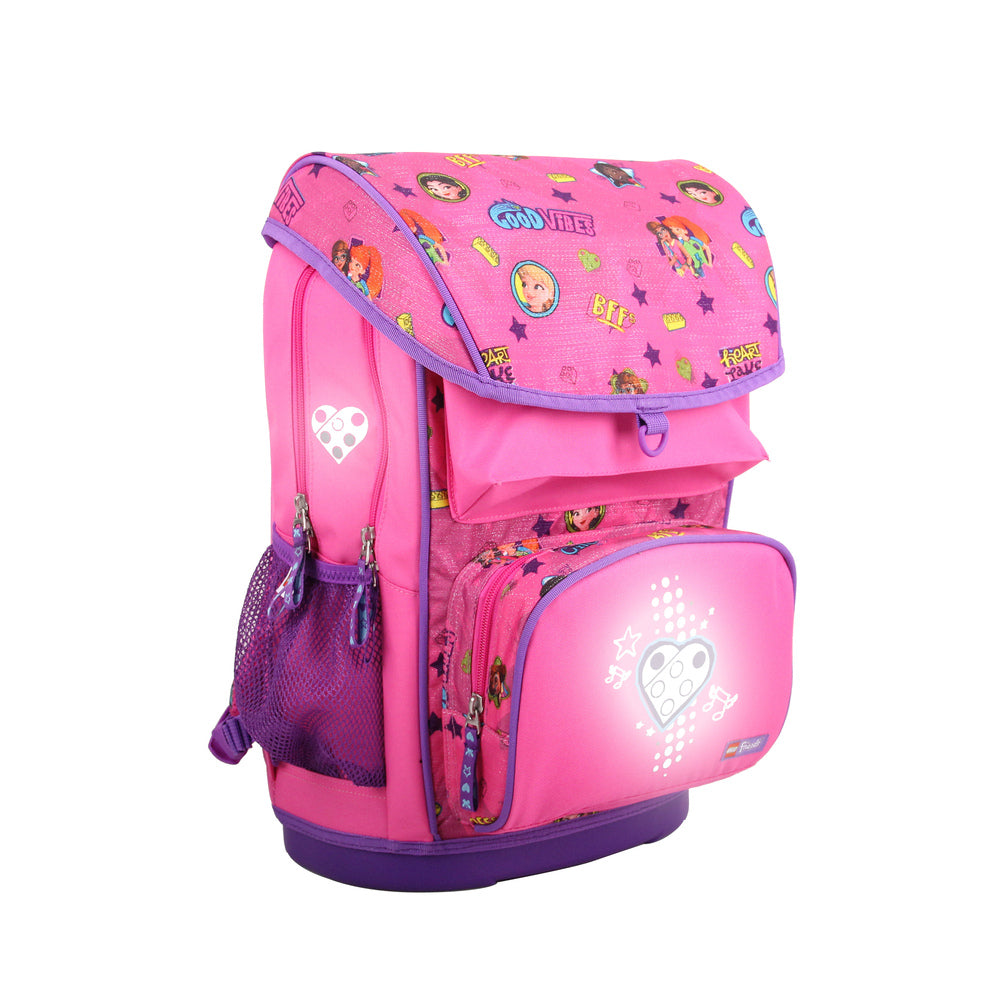 Skoletaske 33L LEGO® Maxi Friends good vibes