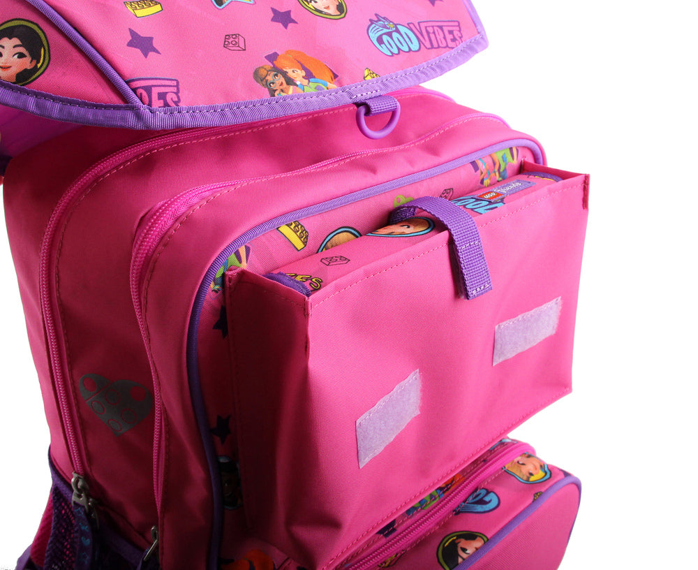 Skoletaske 33L LEGO® Maxi Friends good vibes
