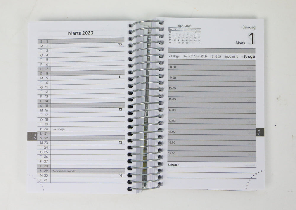 STUDIEKALENDER 2019/20 LILLE 2 I 1 M/ KLAP DAG