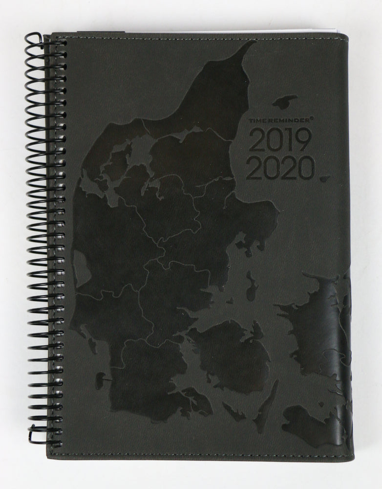 STUDIEKALENDER 2019/20 PU STOR PRÆG DK 2 ASS SORT OG GRÅ